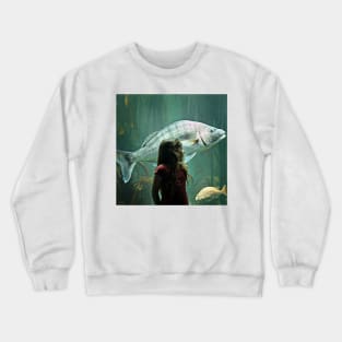 Mila and the Big Fish Crewneck Sweatshirt